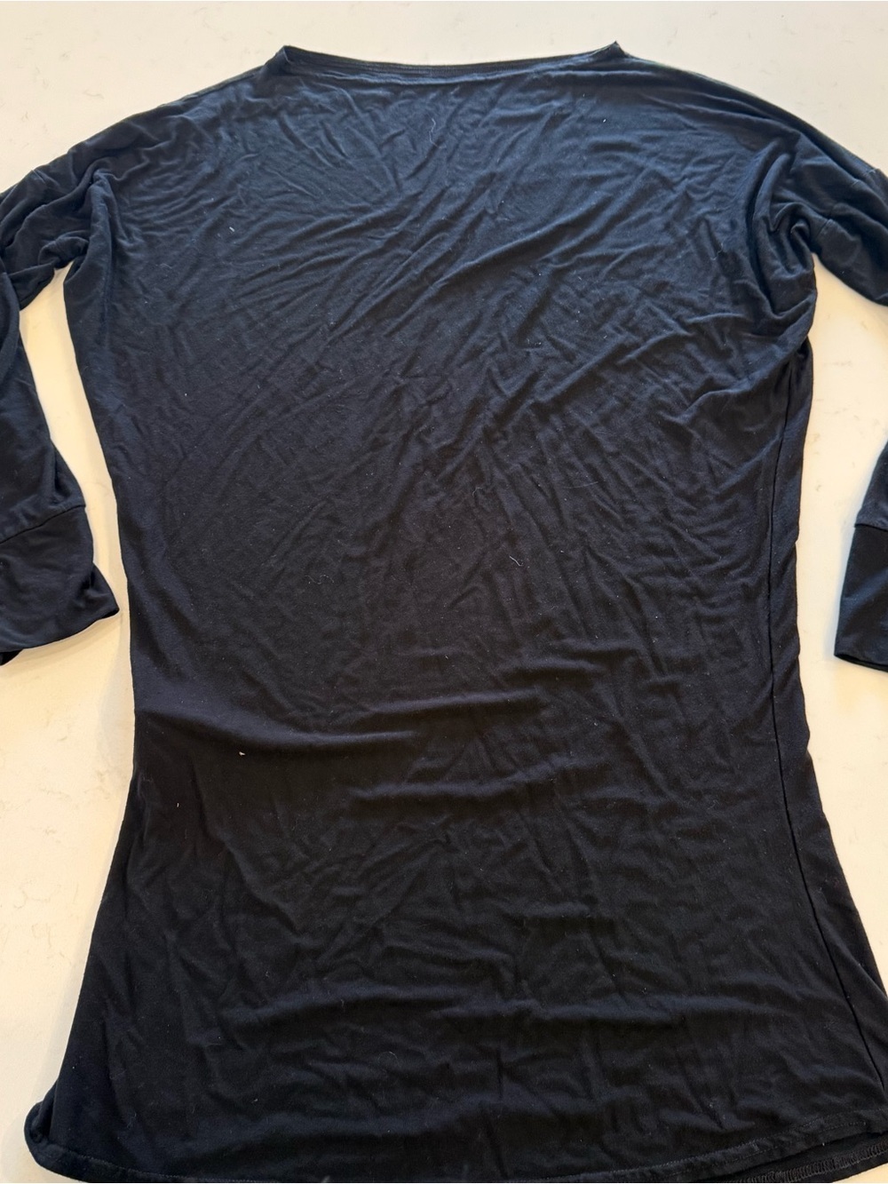 Black Mini Dress - Classic Long Sleeve